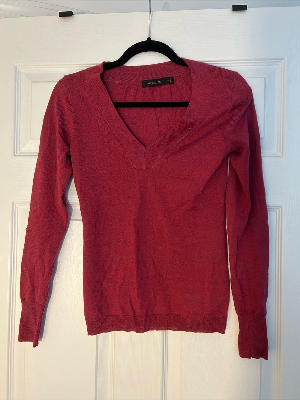 The Limited Women's V-Neck Sweater - Pink